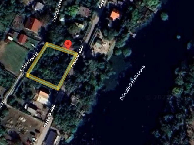 Eladó telek Dömsöd 605 nm