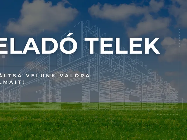 Eladó telek Dömsöd 605 nm