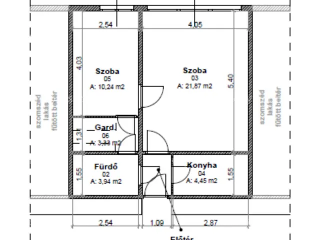 Eladó lakás Budapest XXI. kerület 46 nm