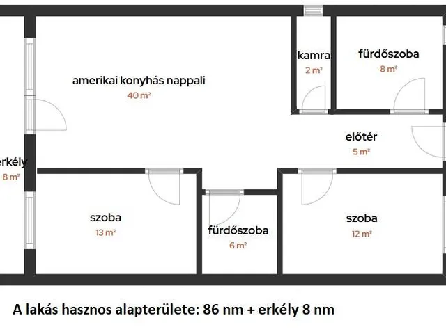 Eladó lakás Budapest IX. kerület 86 nm