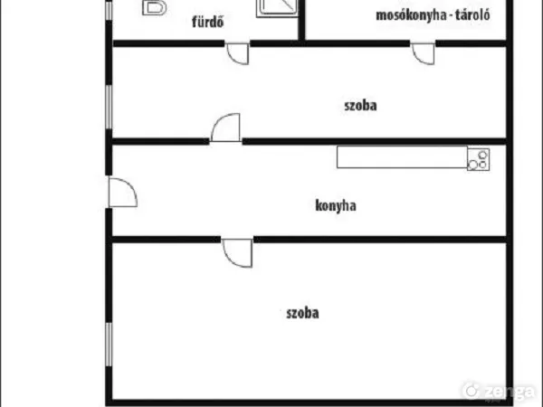 Eladó lakás Budapest XIII. kerület, Újlipótváros 38 nm