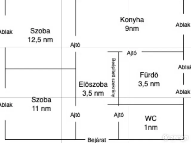 Eladó lakás Budapest XIII. kerület, Angyalföld 40 nm