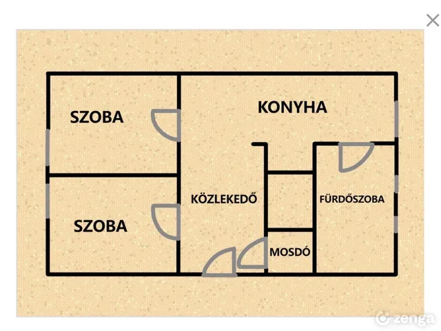Eladó lakás Budapest XIII. kerület, Angyalföld 40 nm