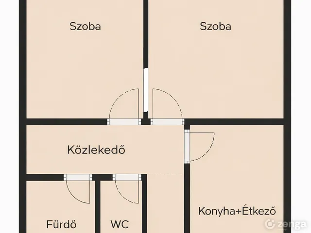 Eladó lakás Budapest VIII. kerület, Losoncinegyed, Práter 56. 54 nm