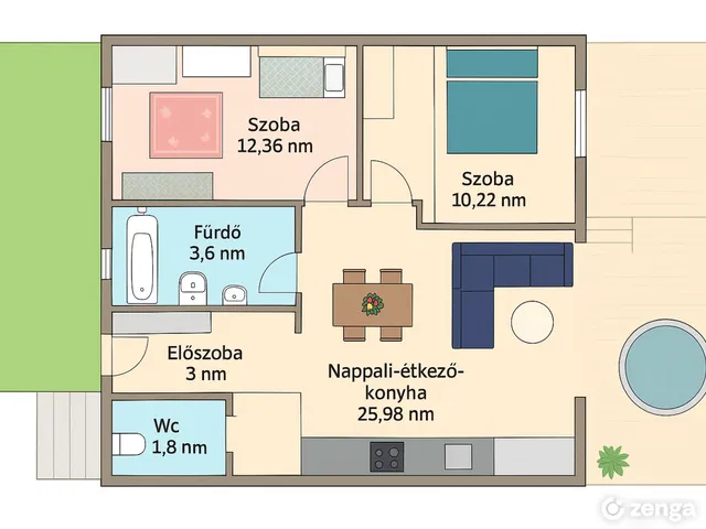 Eladó lakás Szigetszentmárton 57 nm