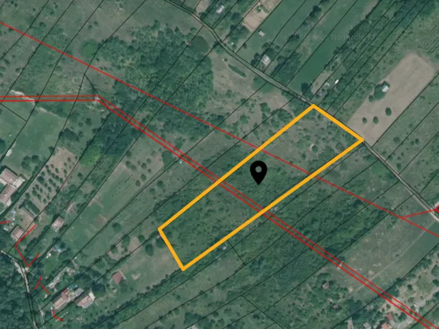 Eladó telek Vác, Gombás 8439 nm