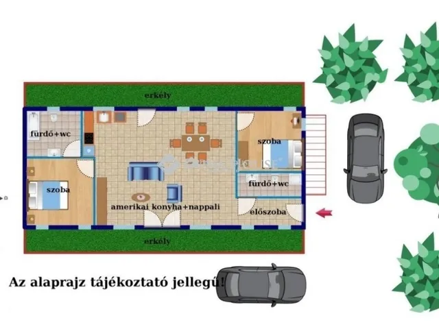 Eladó ház Siófok 70 nm