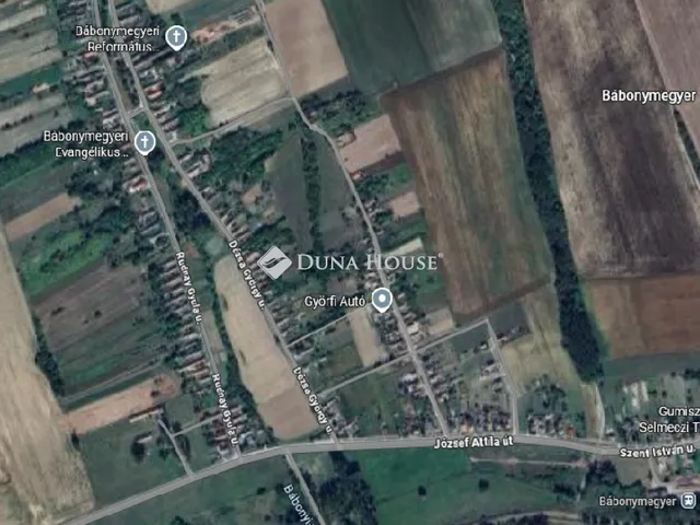Eladó telek Bábonymegyer 2180 nm