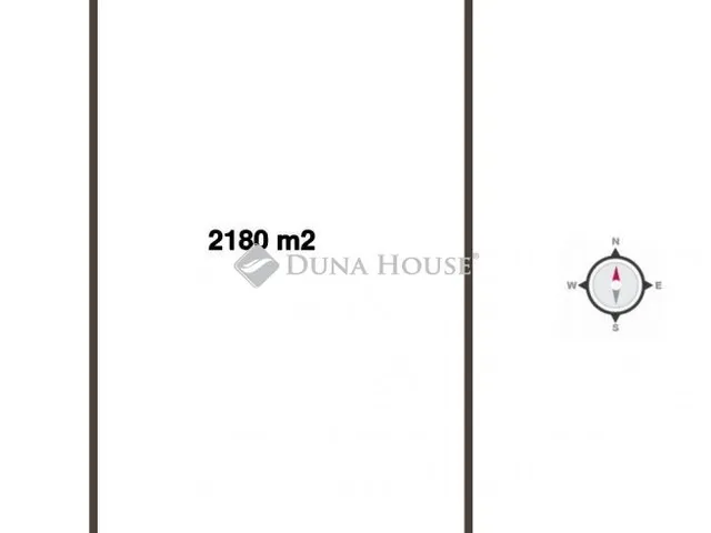 Eladó telek Bábonymegyer 2180 nm