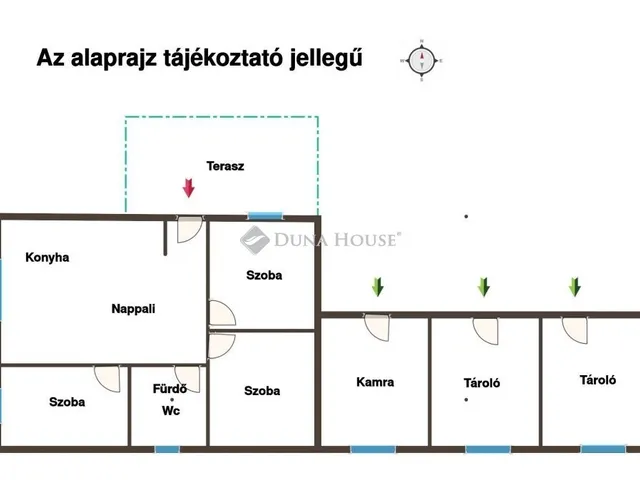 Eladó ház Iregszemcse 60 nm