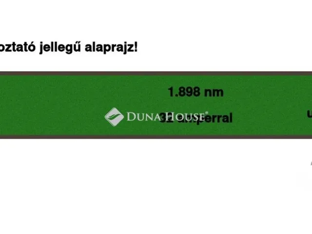 Eladó telek Gárdony 1898 nm