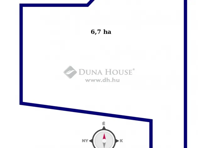 Eladó telek Csór 67637 nm