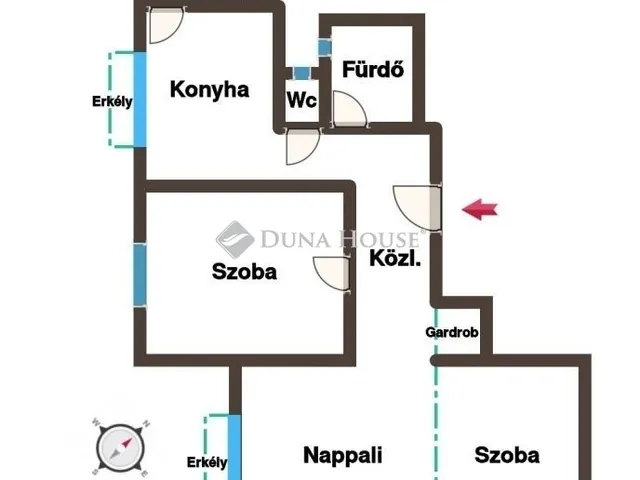Eladó lakás Dunaújváros 54 nm