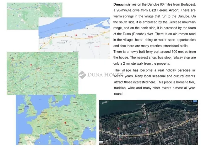 Eladó ház Dunaalmás 120 nm