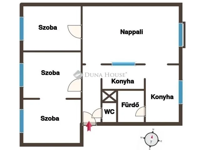 Eladó lakás Székesfehérvár 60 nm