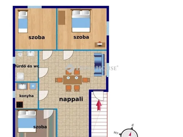 Eladó ház Bakonycsernye 91 nm