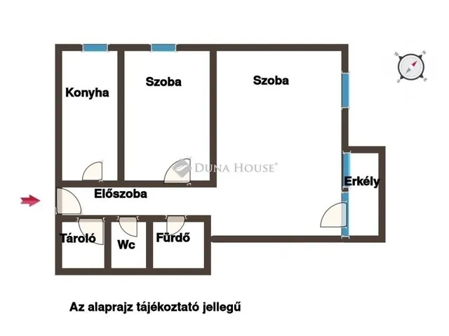 Eladó lakás Székesfehérvár 56 nm