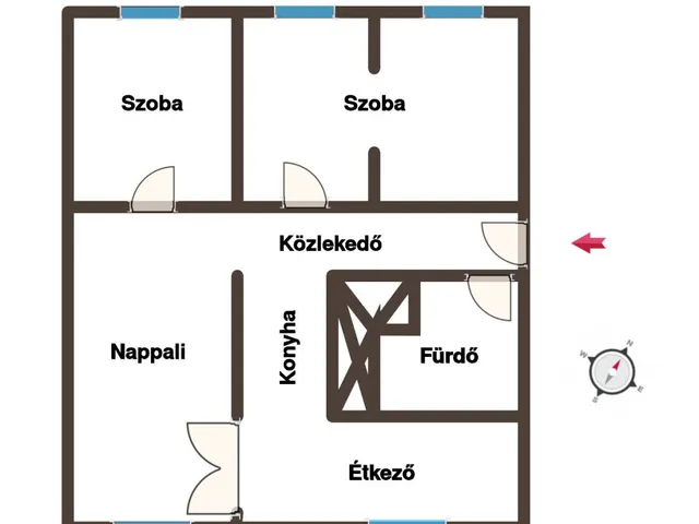 Eladó lakás Székesfehérvár 60 nm