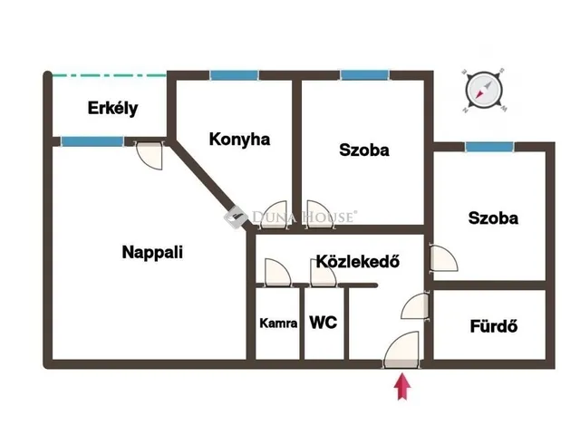 Eladó lakás Székesfehérvár 60 nm