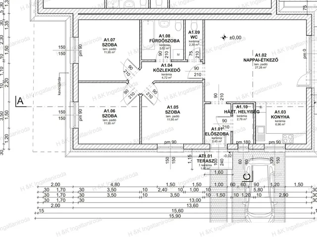 Eladó ház Vácrátót 96 nm