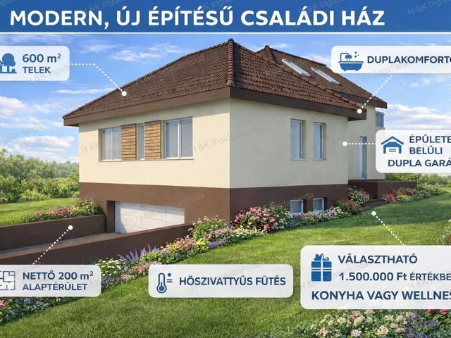 Eladó ház Budapest XVI. kerület 220 nm