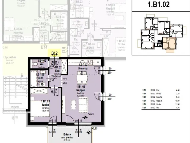 Eladó lakás Tatabánya 47 nm