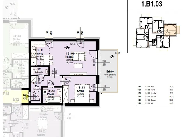 Eladó lakás Tatabánya 46 nm