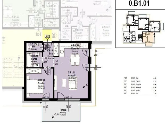 Eladó lakás Tatabánya 47 nm