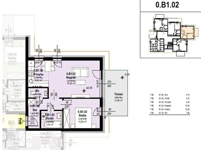 Eladó lakás Tatabánya 46 nm