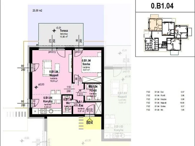 Eladó lakás Tatabánya 46 nm