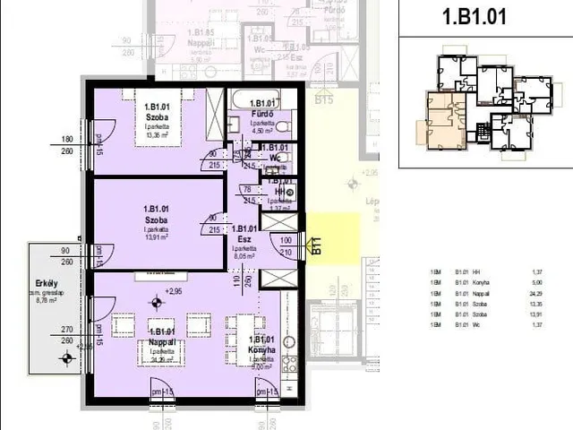 Eladó lakás Tatabánya 74 nm