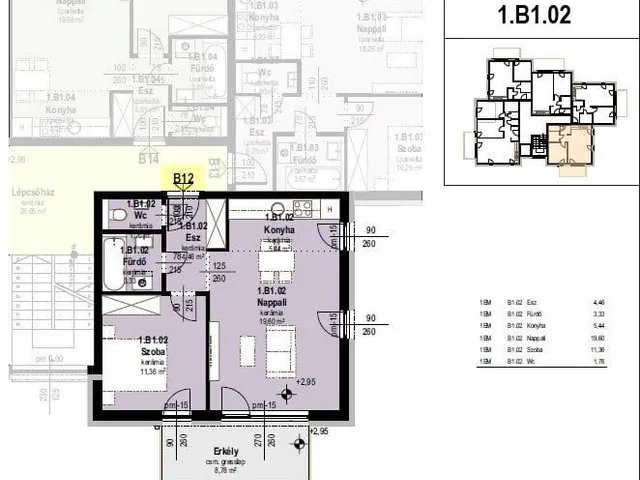 Eladó lakás Tatabánya 47 nm