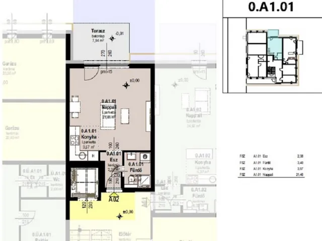 Eladó lakás Tatabánya 31 nm