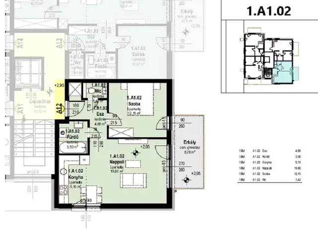 Eladó lakás Tatabánya 48 nm