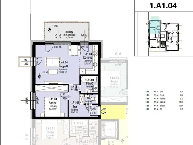 Eladó lakás Tatabánya 47 nm