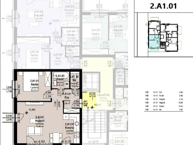 Eladó lakás Tatabánya 47 nm