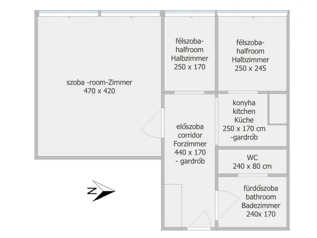 Eladó lakás Salgótarján 48 nm