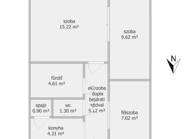 Eladó lakás Salgótarján 48 nm