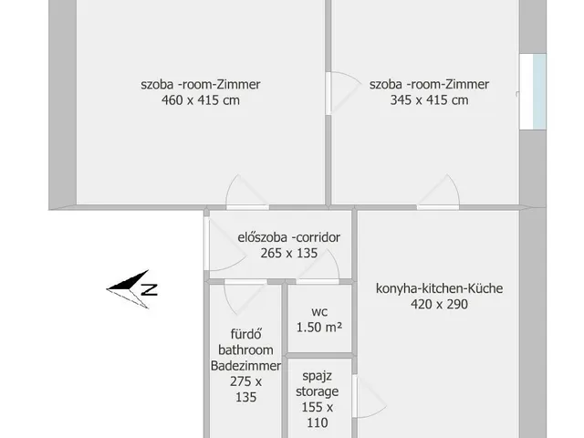 Eladó lakás Salgótarján 57 nm