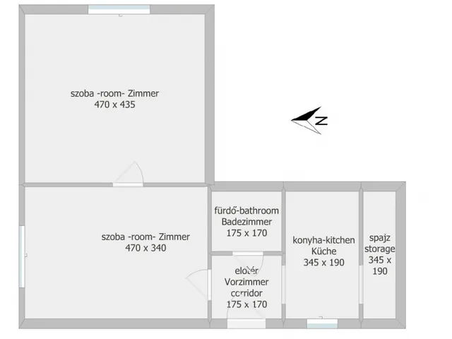 Eladó ház Salgótarján 50 nm