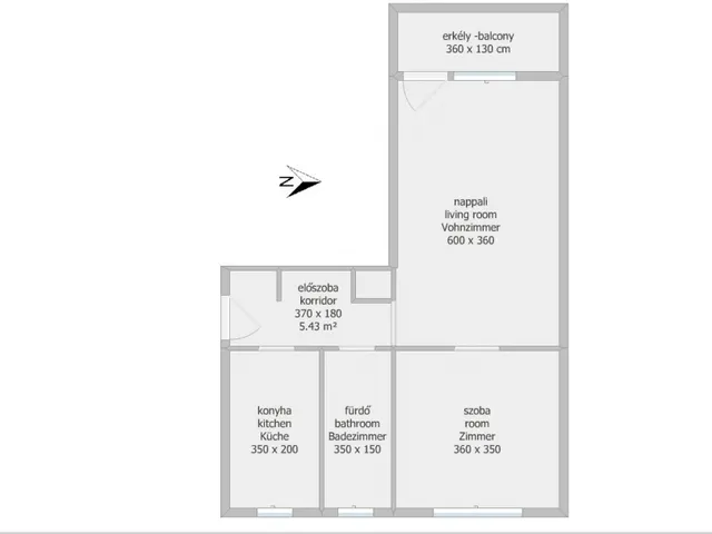 Kiadó lakás Salgótarján 54 nm