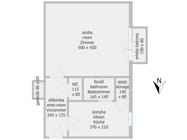 Eladó lakás Salgótarján 37 nm