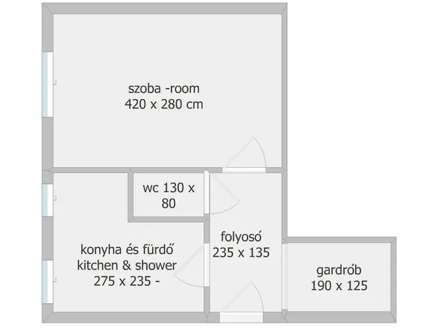 Eladó lakás Salgótarján 27 nm