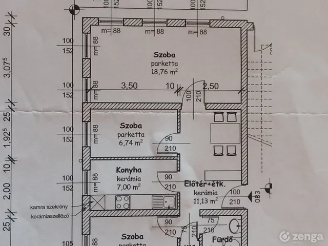 Eladó lakás Nyíregyháza, Bujtos 57 nm