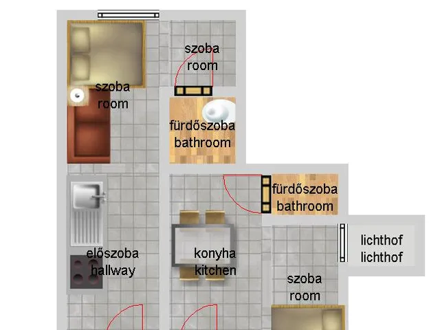 Eladó lakás Budapest VII. kerület, Belső-Erzsébetváros 49 nm