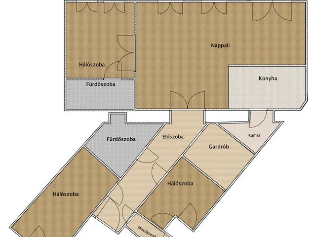 Eladó lakás Budapest VII. kerület 107 nm