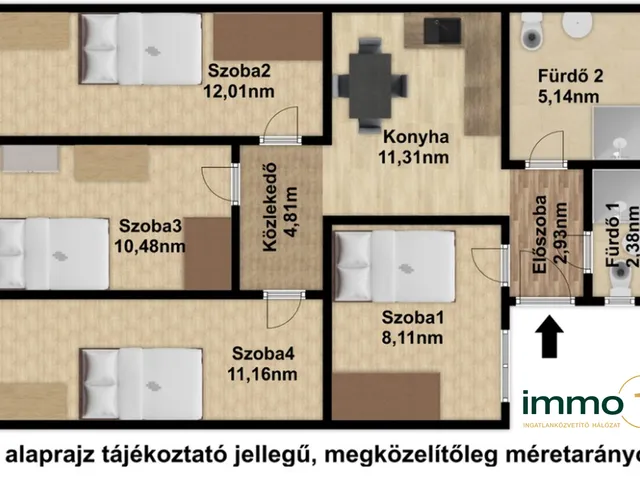 Eladó lakás Budapest VII. kerület, Rottenbiller utca 67 nm