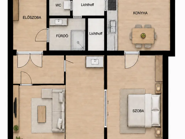 Eladó lakás Budapest VI. kerület, Diplomatanegyed 80 nm