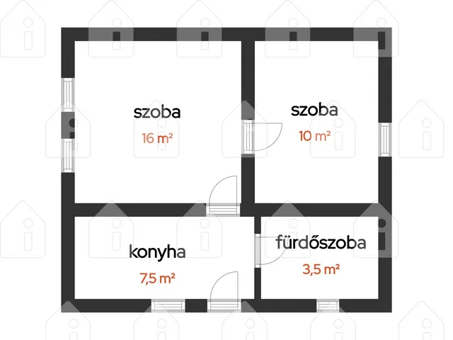 Eladó ház Törökszentmiklós, Alvég 37 nm