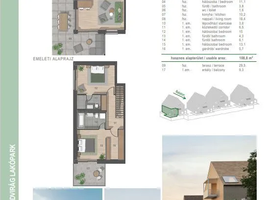 Eladó lakás Balatonfüred 109 nm